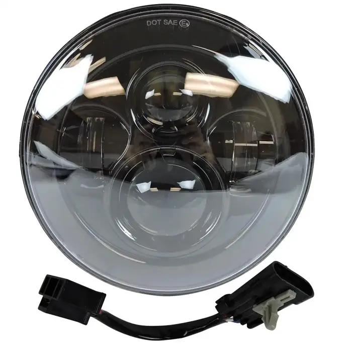 Pour Harley 7 "projecteur Led Moto phare + 4 1/2 antibrouillard feux de croisement pour Touring Elec