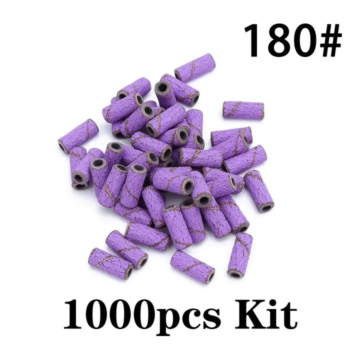 1000 pièces 3mm Mini zèbre ongles bandes de ponçage Machine électrique foret à ongles UV Gel acryliq