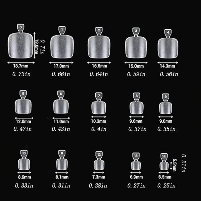 120/150 pièces ongles courts carrés faux Gel doux couverture complète pré-forme orteil pointe mat pr