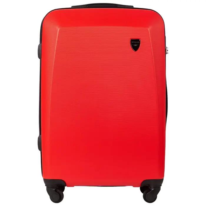 Ensemble de 4 valises Wings Plover - Rouge, ensemble de bagages à roulettes