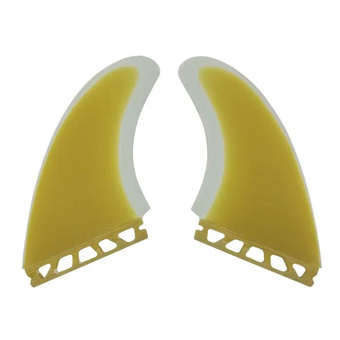 UPSURF FUTURE – jeu de palmes jumelles haute Performance pour planche de surf, Base à languette uniq