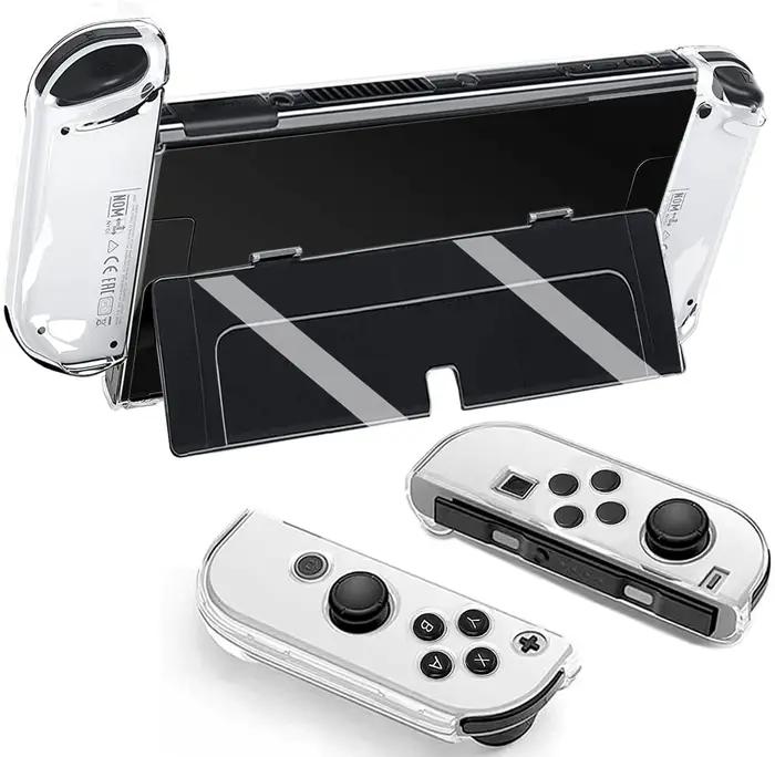 Étui de protection 3 en 1, housse transparente pour interrupteur Oled, protecteur transparent d'abso