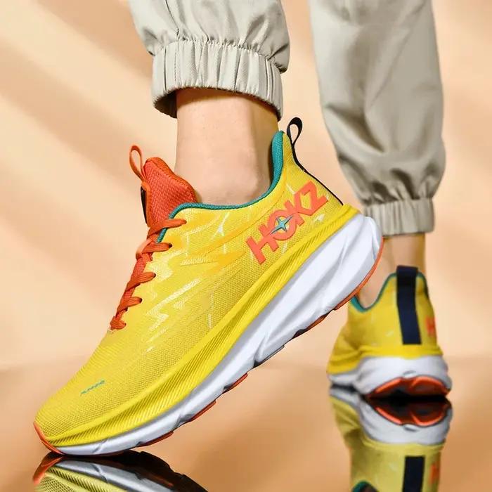 Chaussures de course pour hommes amorti en plein air antidérapant Jogging respirant formateur course