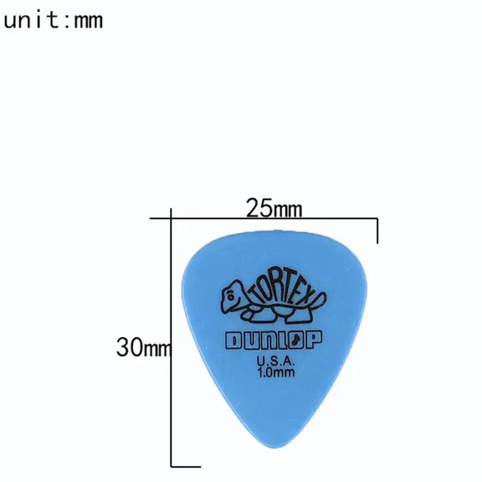 Plectres de guitare électrique acoustique Dunlop, 50 et 100 pièces, accessoires de guitare avec boît