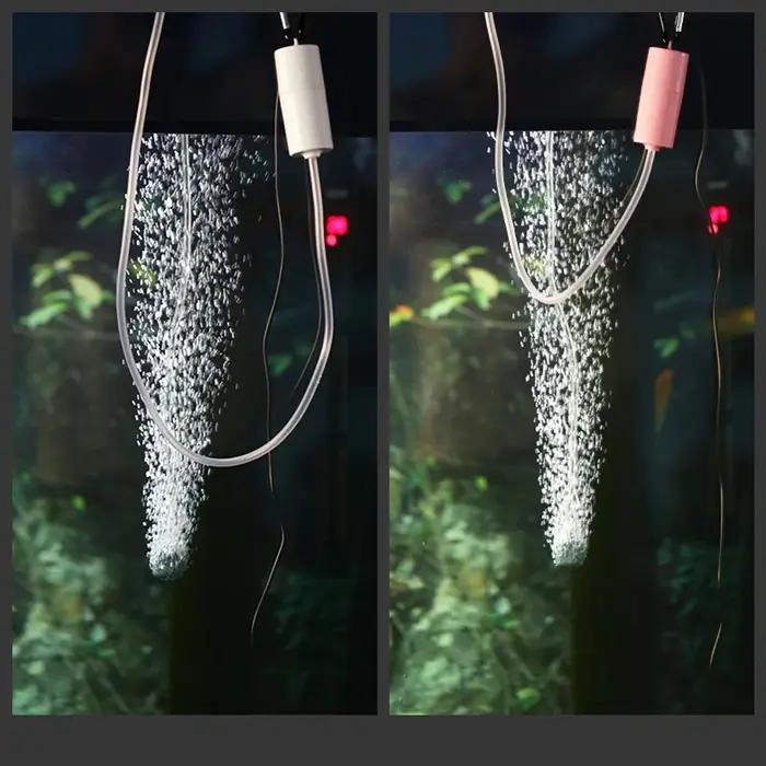 Pompe à Air USB pour Aquarium, compresseur d'air silencieux, Mini oxygénateur Portable, aérateur d'o