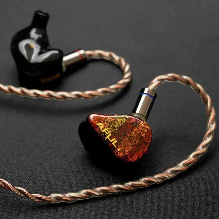 AFUL-Écouteurs filaires intra-auriculaires Performer 8, Performer8 Hybrid Drivers, 1esse + 7BA, HiFi