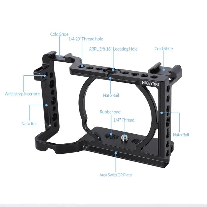 Appareil photo Niceyrig pour Sony A6700, appareil photo