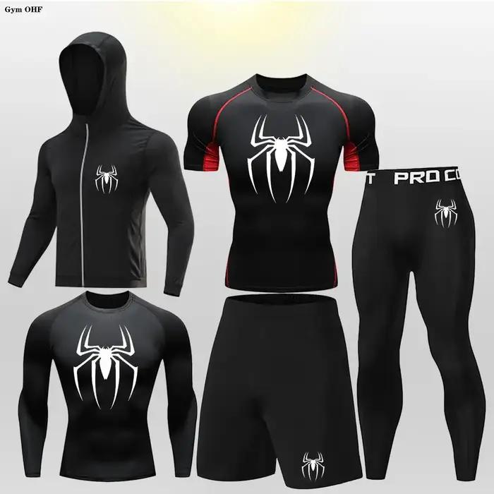 2099 Spider super-héros combinaison de Compression enfants Rashguard Jiu Jitsu Fitness maillots de b