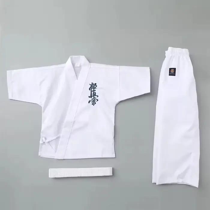 Kyokushin haute qualité Duoboku enfants adultes karaté uniforme ensemble WKF Judo Taekwondo Arts mar
