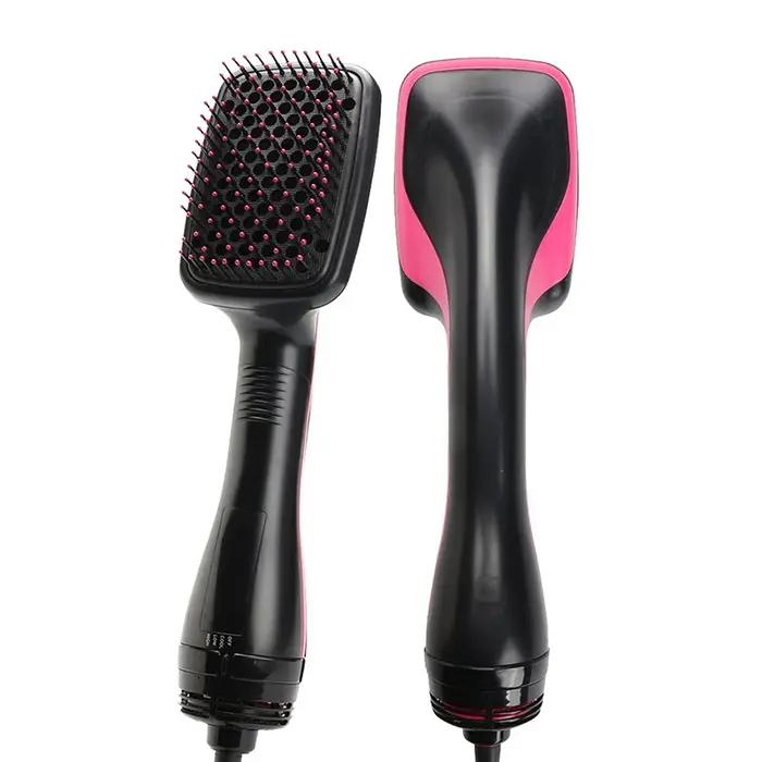 Sèche-cheveux brosse à Air chaud Styler et volumateur lisseur de cheveux bigoudi peigne rouleau une