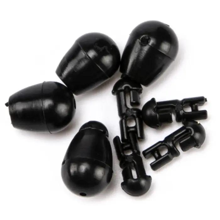 50 pièces de perles à changement rapide, Terminal de carpe, méthode de matériel, mangeoire, outils d