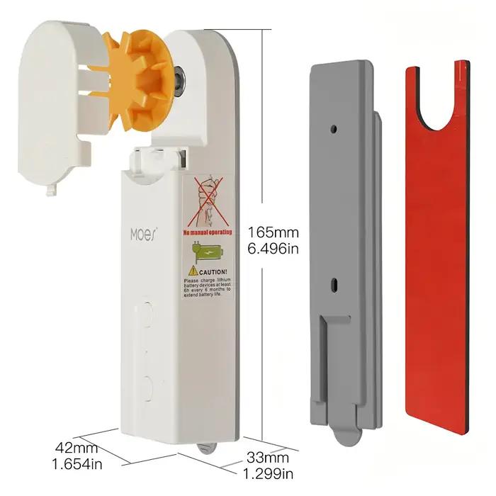 MOES nouveau ZigBee intelligent bricolage stores roulants motorisés/pare-jour moteur d'entraînement Hub Tuya Smart Life