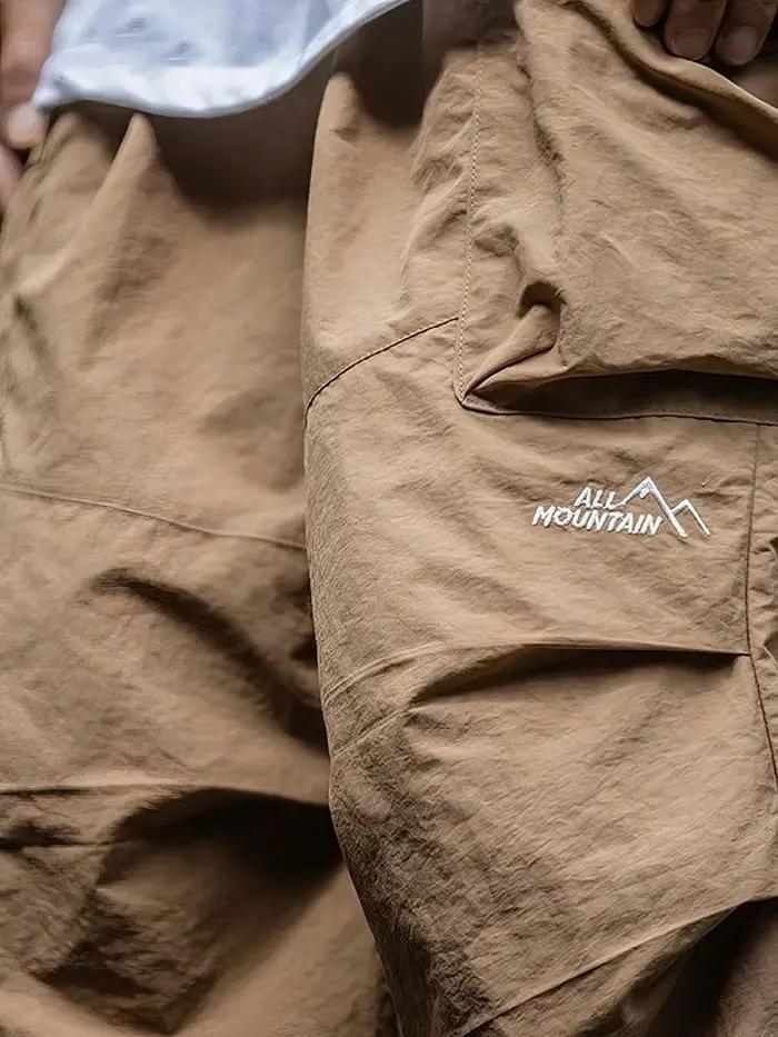 Pantalon cargo ample pour homme, printemps-été, imperméable, décontracté, sport, jogging, parachute,