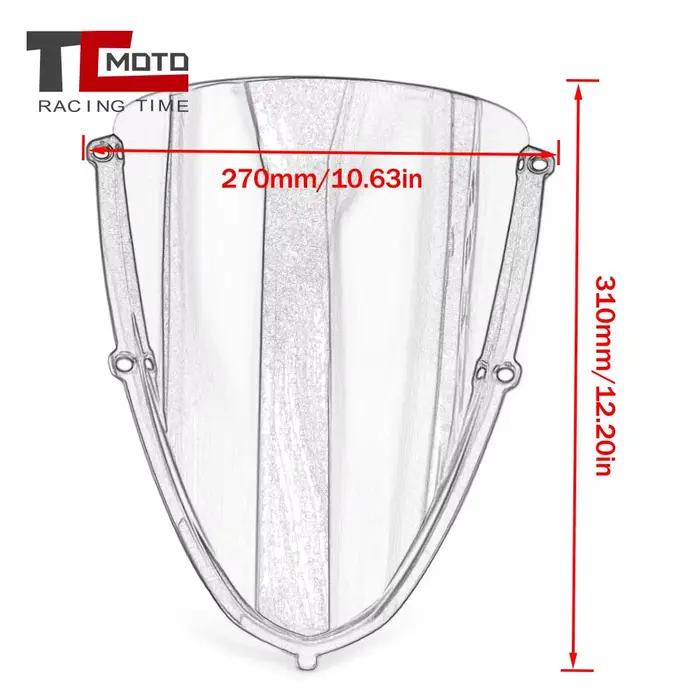 Pare-brise 2020-2024 pour Aprilia RS660 2023 2022 2021, accessoires de moto, déflecteurs de vent RS