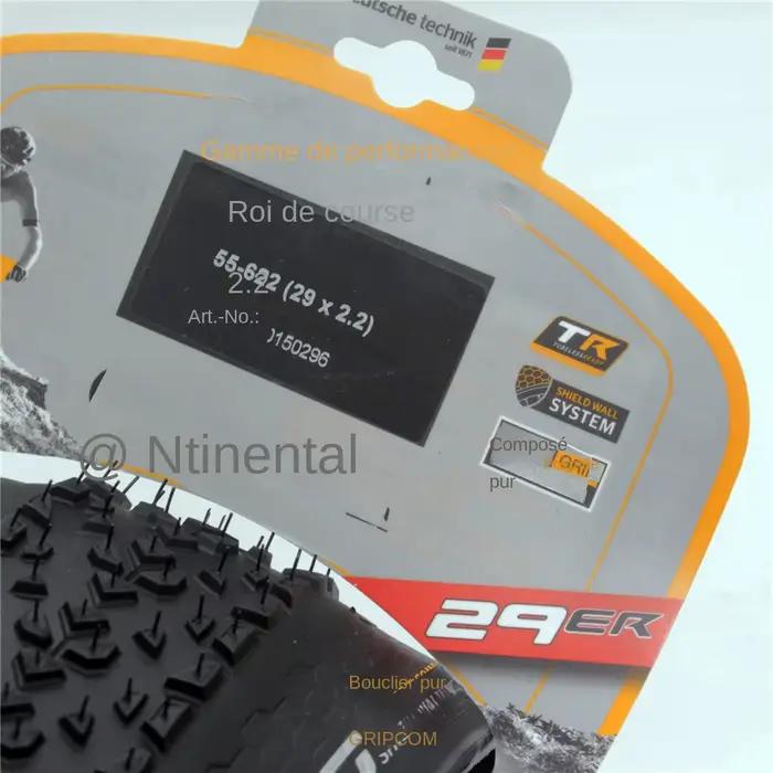 Continental Race King – pneu pliant sans chambre à air pour vtt