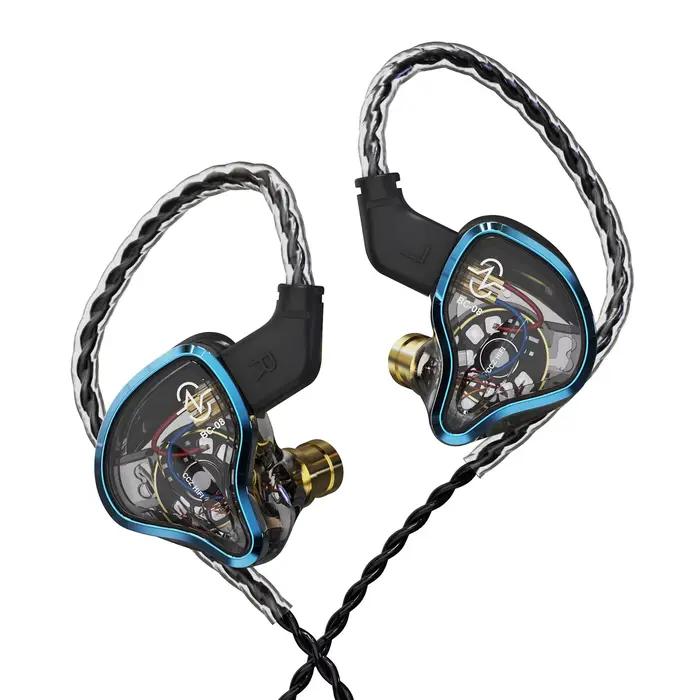 CCZ Warrior – écouteurs intra-auriculaires hybrides 3BA + 1DD, connecteur à 2 broches, casque filair
