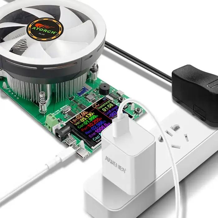 Testeur de charge électronique 180W DC, moniteur de capacité de batterie au lithium, charge de décha
