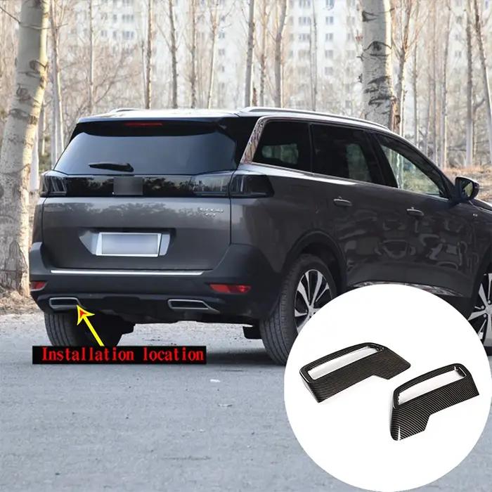 Pour Peugeot 3008 4008 5008 2017-22 voiture arrière d'échappement tuyau d'échappement silencieux fin