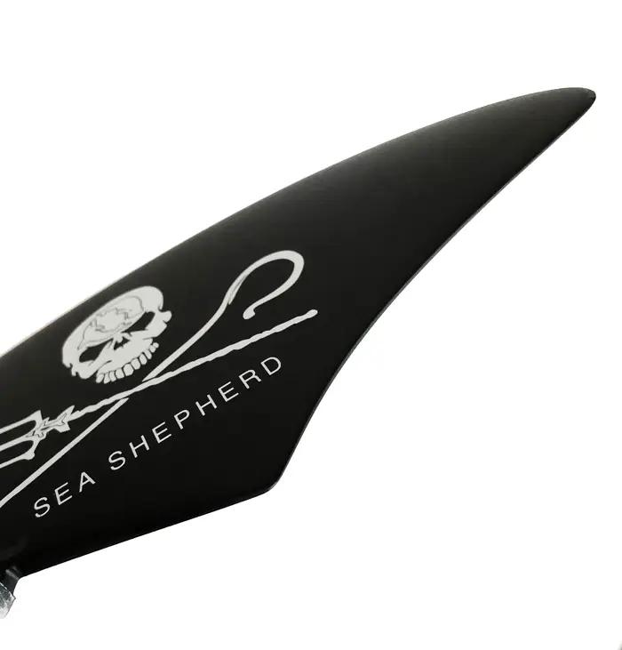 AQUBONA Aileron de quille de planche de surf Aileron simple double languette Aileron de crâne pour p