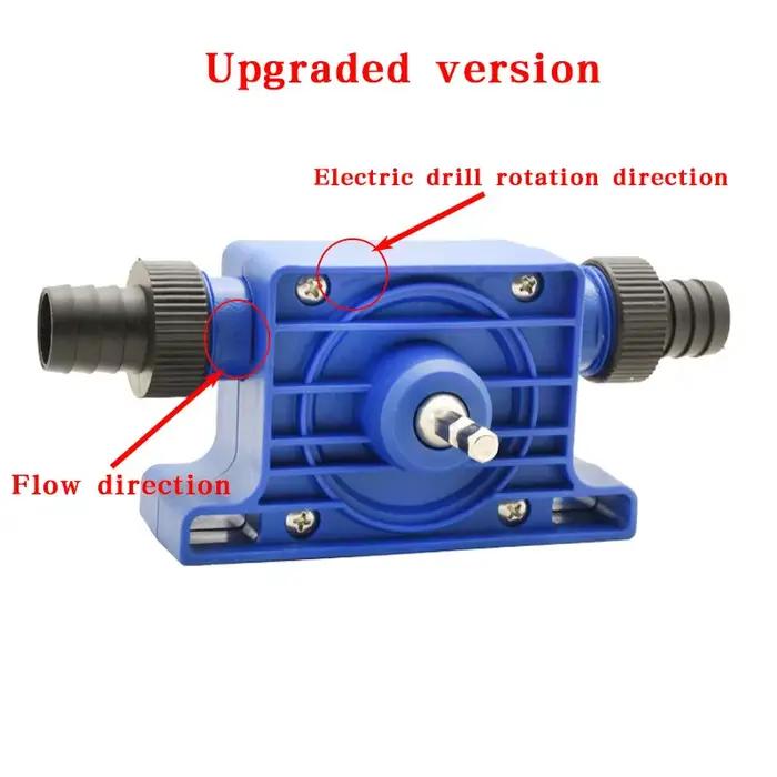 Pompe de forage électrique Portable, pompe à eau fluide à huile Diesel, Mini pompes de transfert de