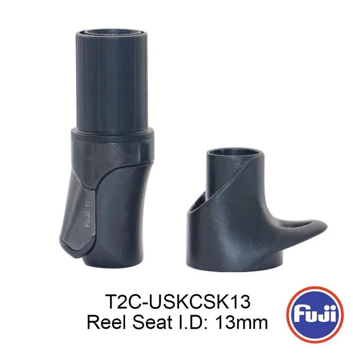 Pro Bomesh Fuji TCH siège de coulée à dos plat T2U-USKCSK13 fibre de carbone bricolage canne à pêche