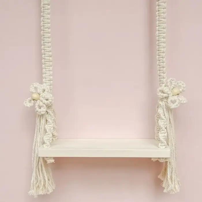 Accessoires de photographie pour bébé, chaise pivotante pour nouveau-né, meubles en bois pour nourri