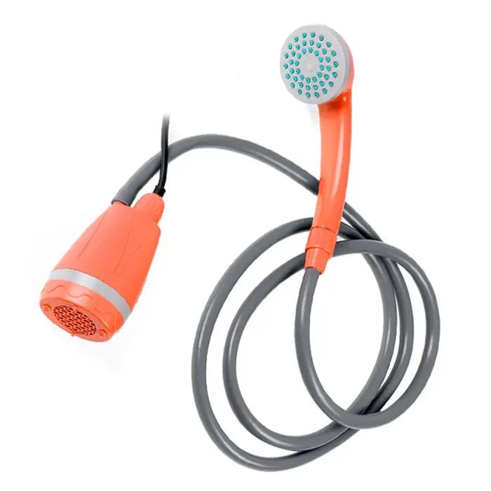 Pommeau de Douche Portable Rechargeable pour Camping en Plein Air, Pompe à Eau, 5l/min