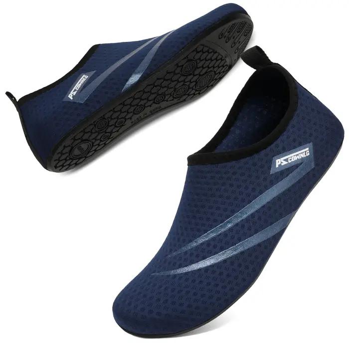 Chaussures de plongée femmes Aqua chaussures hommes plage natation Sport nautique chaussettes pieds