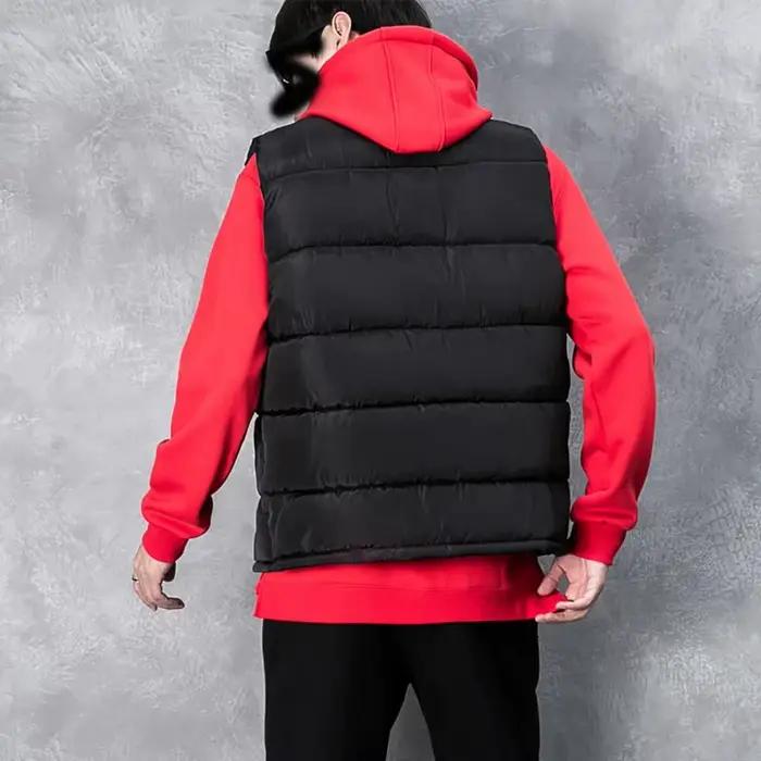Veste à col montant pour homme imperméable et décontractée, chaude et résistante pour l'hiver et l'automne, vêtement de marque pour activités extérieures