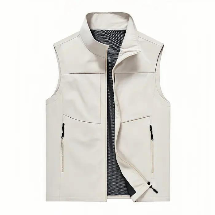 Vestes et uniformes de travail pour entreprises, gilets de travail à col montant pour l'extérieur to