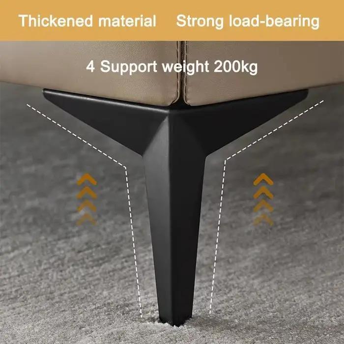 4 pièces épaissi losange meubles jambes trépied lumière matériel de luxe pieds de Table meubles jamb