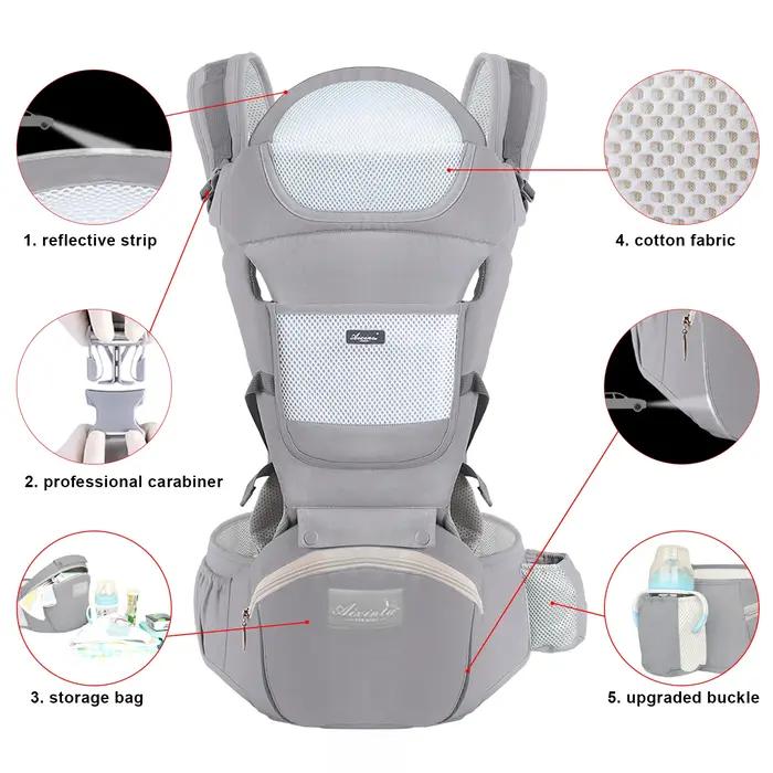 Sac à dos ergonomique pour bébé Electrolux, siège hipseat pour bébé, face à l'avant, kangourou ergon