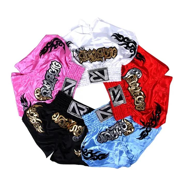 Shorts de Muay Thai pour hommes et femmes