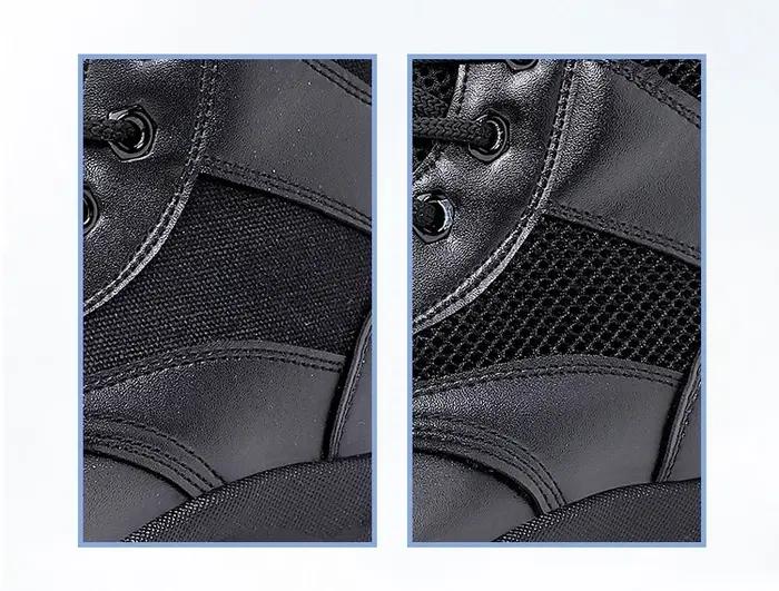 Bottes tactiques de Combat en maille respirante Ultra légères pour hommes et femmes, bottes de rando