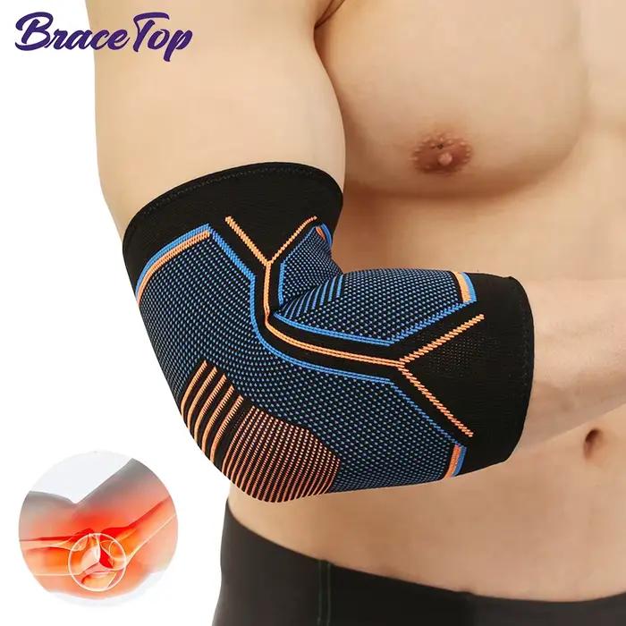 BraceTop – manchon de soutien de Compression pour coudière de Tennis, tendinite, coude épicondyt, ar