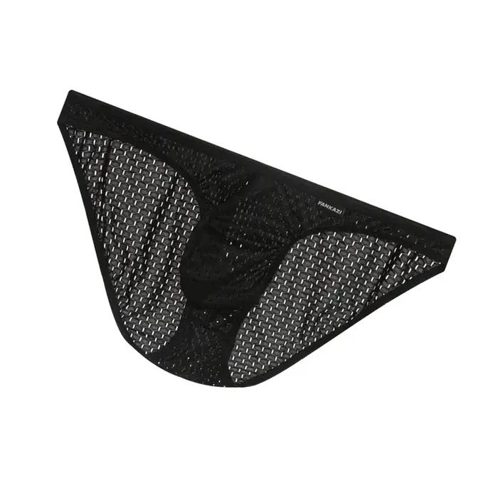 Sous-vêtements pour hommes sexy maille slips respirant doux mâle culottes cuecas calzoncillos u poche lingerie jockstrap pour homme occasions spéciales activités sportives confort quotidien