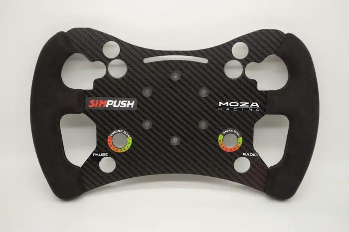 SIMPUSH-Sim Wheel MOD pour MOZA R5 MOZA ES ESX MOZA CS, F1, GT3, GT4