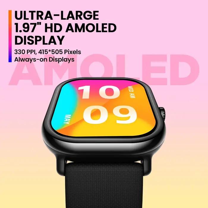 Nouveau Zeblaze GTS 3 Pro appel vocal montre intelligente Ultra-grande HD AMOLED écran santé et Fitn