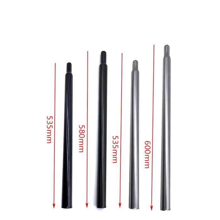 Tige de selle ultralégère en titane/Ti pour vélo pliant Brompton évasé de 31,8 mm