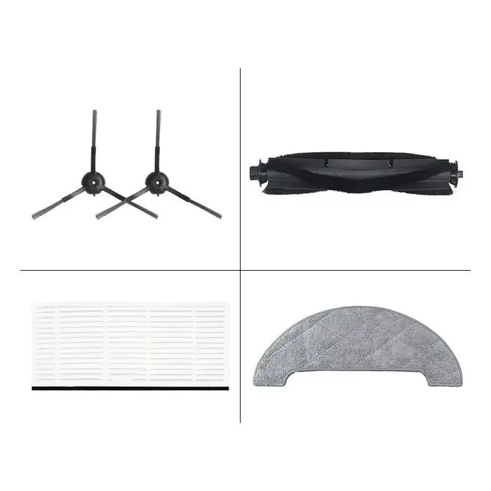 Pièces de rechange pour Proscenic M8 Pro, brosse latérale principale, filtre Hepa, chiffon de vadrou