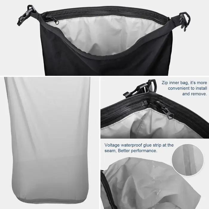 Rhinowalk Moto Siège Arrière Sac 10L Ou 20L Ou 30L Selle Étanche Côté Sac Bagages Pack Multifonction