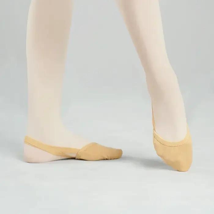 Chaussures de Ballet à Demi-semelle pour Femme, Souliers de brevà Bande artificiel astique, Légères