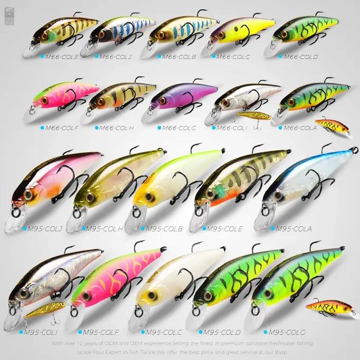 BEARKING Squad Minnow 95mm 14.8g 65mm 6g système de poids en tungstène SP leurres de pêche couleurs