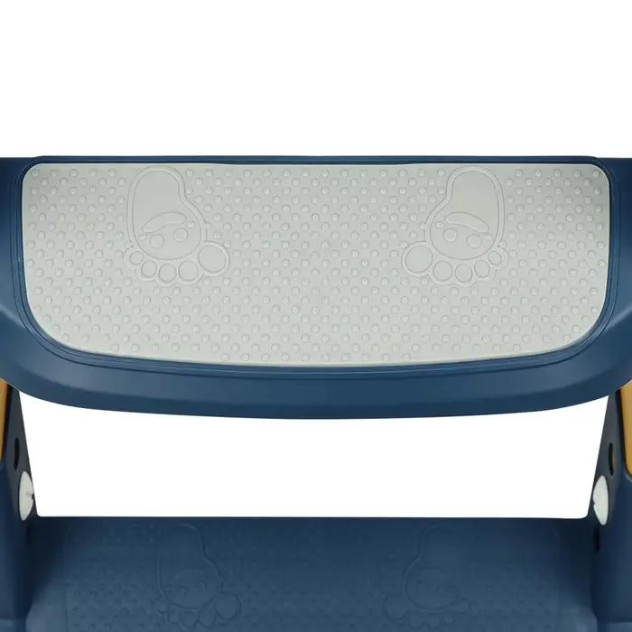 Siège de toilette pour enfants avec escalier, réglable en hauteur et pliable, pour garçons et filles