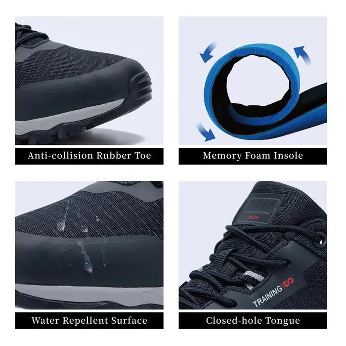 Chaussures de randonnée Baasploa pour homme - Imperméables et résistantes à l'usure, baskets d'escalade