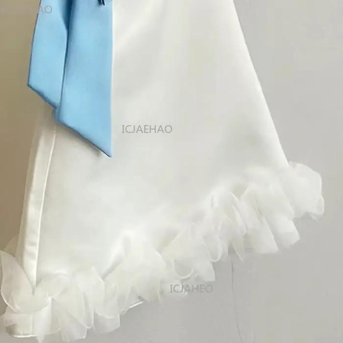 Nouvelle Robe de Princesse pour Filles, Jupe Évasée, Tenue de Cérémonie Mignonne et Élégante pour En