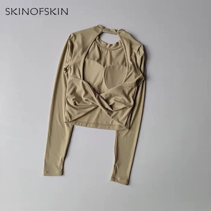 Haut de sport dos nu Sexy pour femmes, nouveau Style, grand costume de Yoga, T-shirt de Fitness à ma