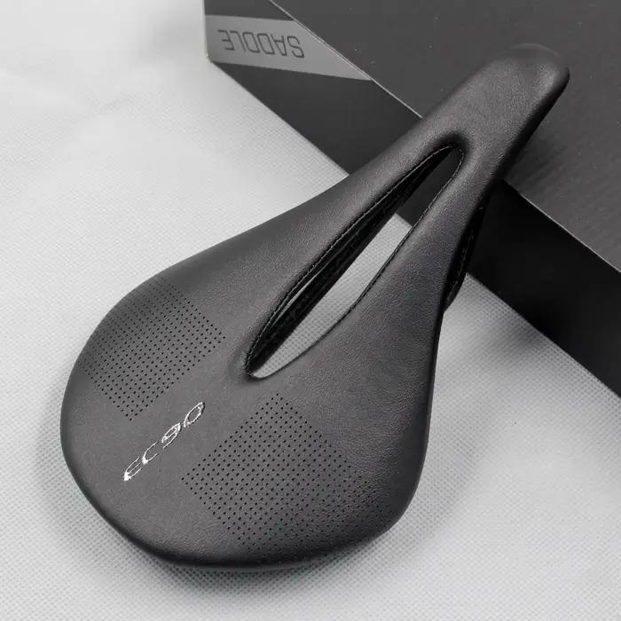 EC90 selle en carbone vtt/vélo de route selle en cuir Super léger coussins en carbone 7x9mm vélo de