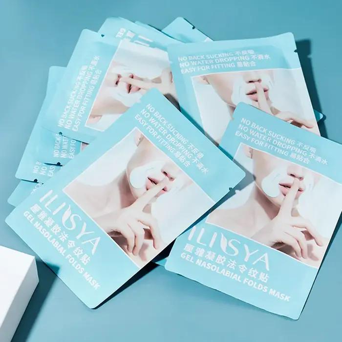 ILISYA-Masque anti-déformable pour les plis nasogéniens, gel anti-âge, autocollants, soins du visage