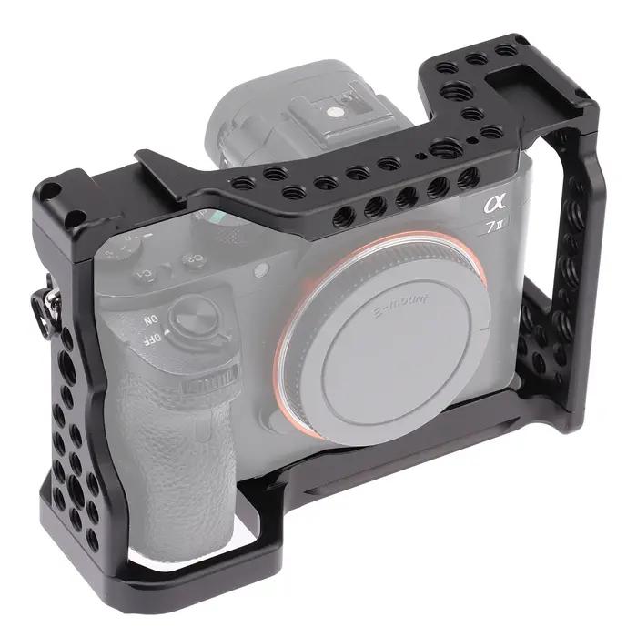 Cage de caméra pour Sony A9 A7RIII A7III A7M3, en alliage d'aluminium, Cage de lapin, étui de protec